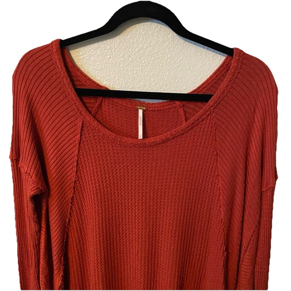 Free People Women's Pink‎ Long Sleeve Blouse Size M - Picture 2 of 12